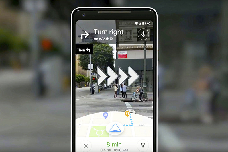 Google Maps 的 AR 新招可以在升上 Android 11 的 Pixel 搶先玩到 - 電腦王阿達