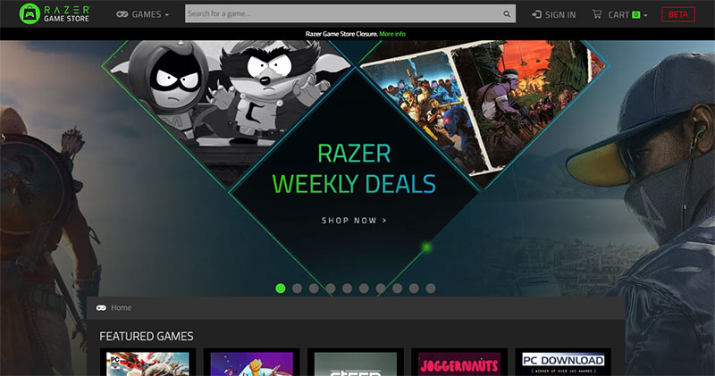 遊戲商店 Razer Game Store 宣告二月底關門大吉,得年僅 10 個月 - 電腦王阿達 遊戲商店 Razer Game Store 宣告二月底關門大吉,得年僅 10 個月 - 電腦王阿達
