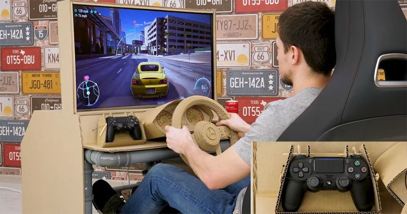 自製 PS4 賽車設備 自製 PS4 賽車設備