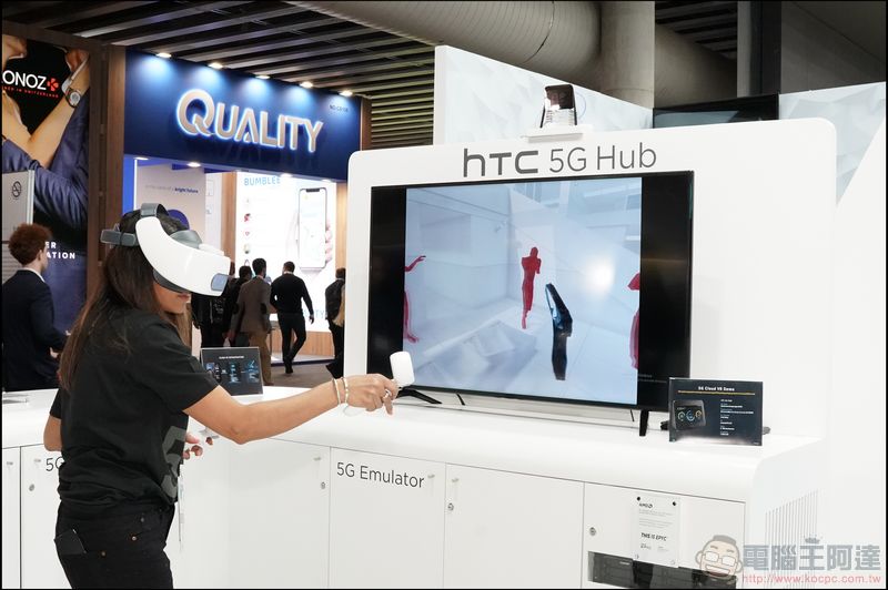 [ MWC 2019 ] HTC 於 MWC 推出首款 5G 產品 HTC 5G Hub - 電腦王阿達