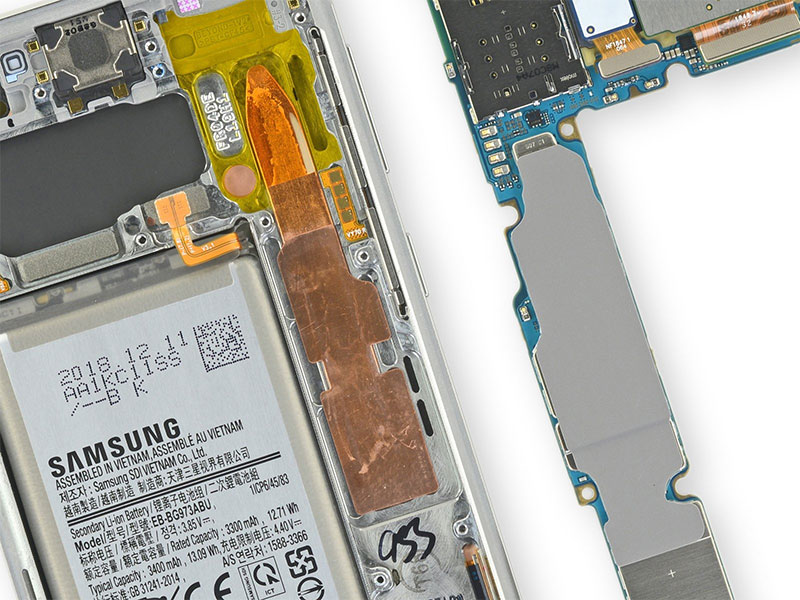 iFixit 發表 Samsung Galaxy S10 / S10+ 完整拆解報告 - 電腦王阿達