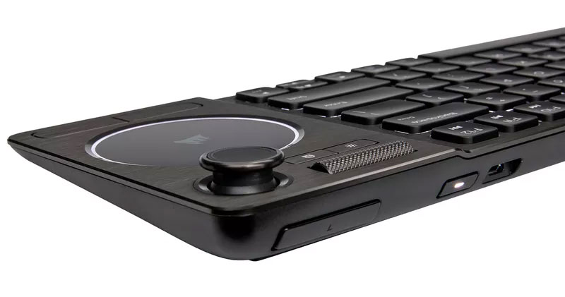 海盜船推出強調娛樂性的新款 Corsair K83 無線鍵盤 ，控制客廳裡的多媒體產品更得心應手 - 電腦王阿達
