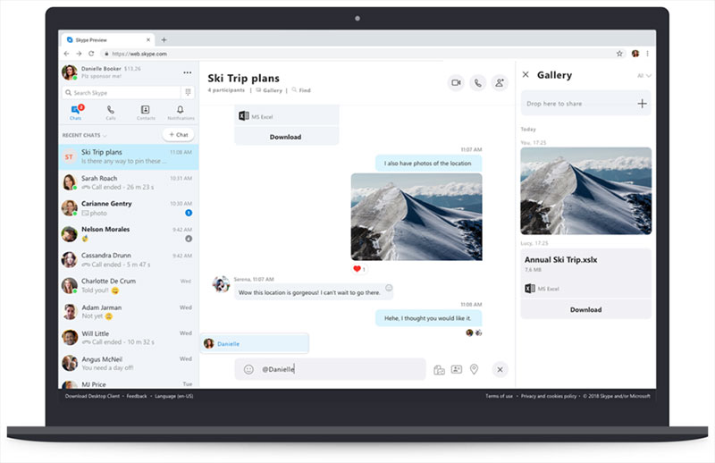 Skype 網頁版 Skype 網頁版