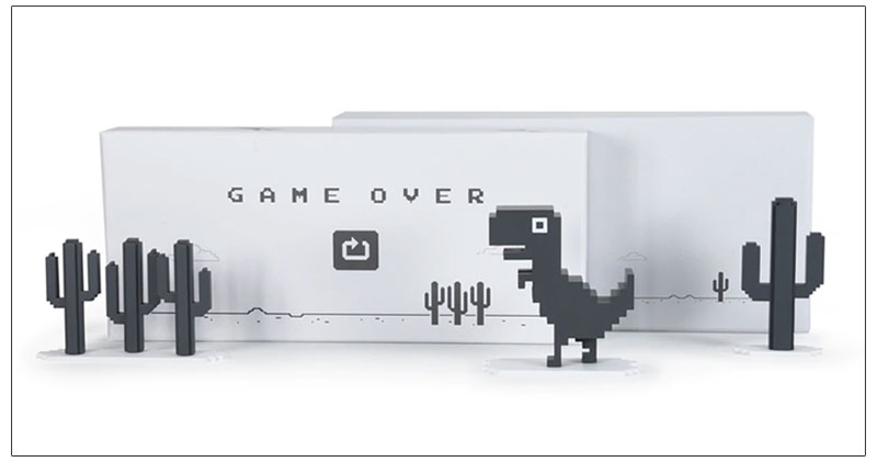 苦中作樂的 Chrome 離線小恐龍《 T-Rex Dino 》 推出實體公仔組合包 - 電腦王阿達 苦中作樂的 Chrome 離線小恐龍《 T-Rex Dino 》 推出實體公仔組合包 - 電腦王阿達