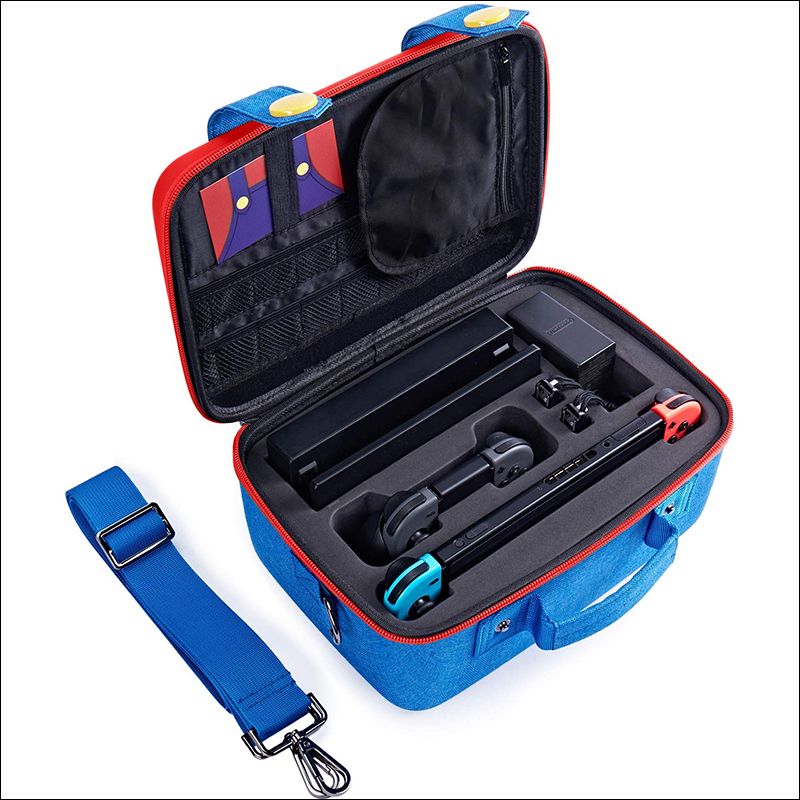 Nintendo Switch 超級瑪利歐造型旅行包,讓 Switch 玩家能將所有遊戲配件一次裝進去! - 電腦王阿達 Nintendo Switch 超級瑪利歐造型旅行包,讓 Switch 玩家能將所有遊戲配件一次裝進去! - 電腦王阿達