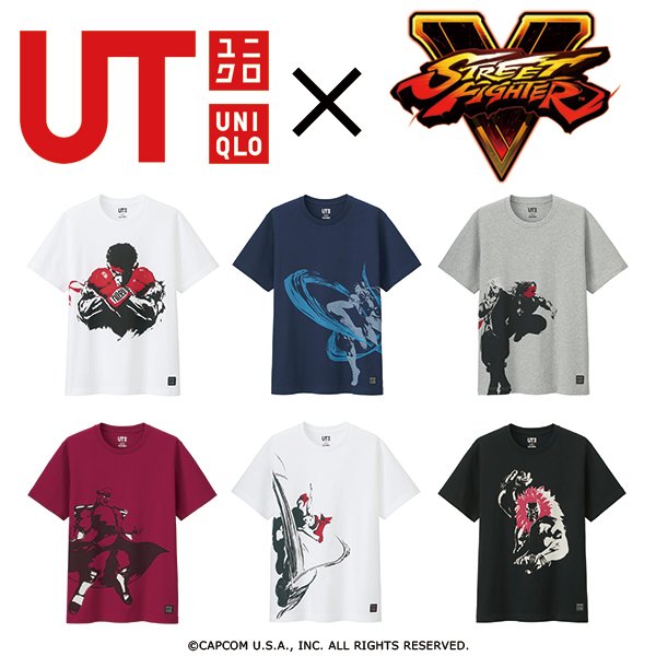 Uniqlo X《快打旋風》合作「 UT 」 展現遊戲經典畫面 - 電腦王阿達 Uniqlo X《快打旋風》合作「 UT 」 展現遊戲經典畫面 - 電腦王阿達