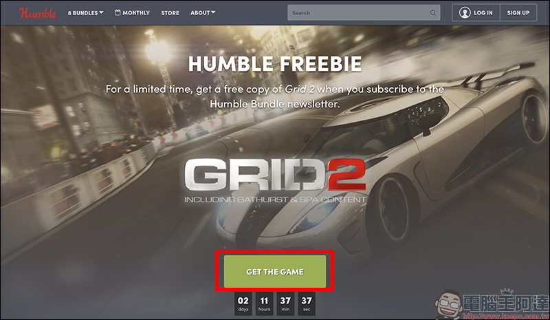 《 GRID 2 》賽車競速遊戲 Steam 限免，還送 2 個 DLC - 電腦王阿達