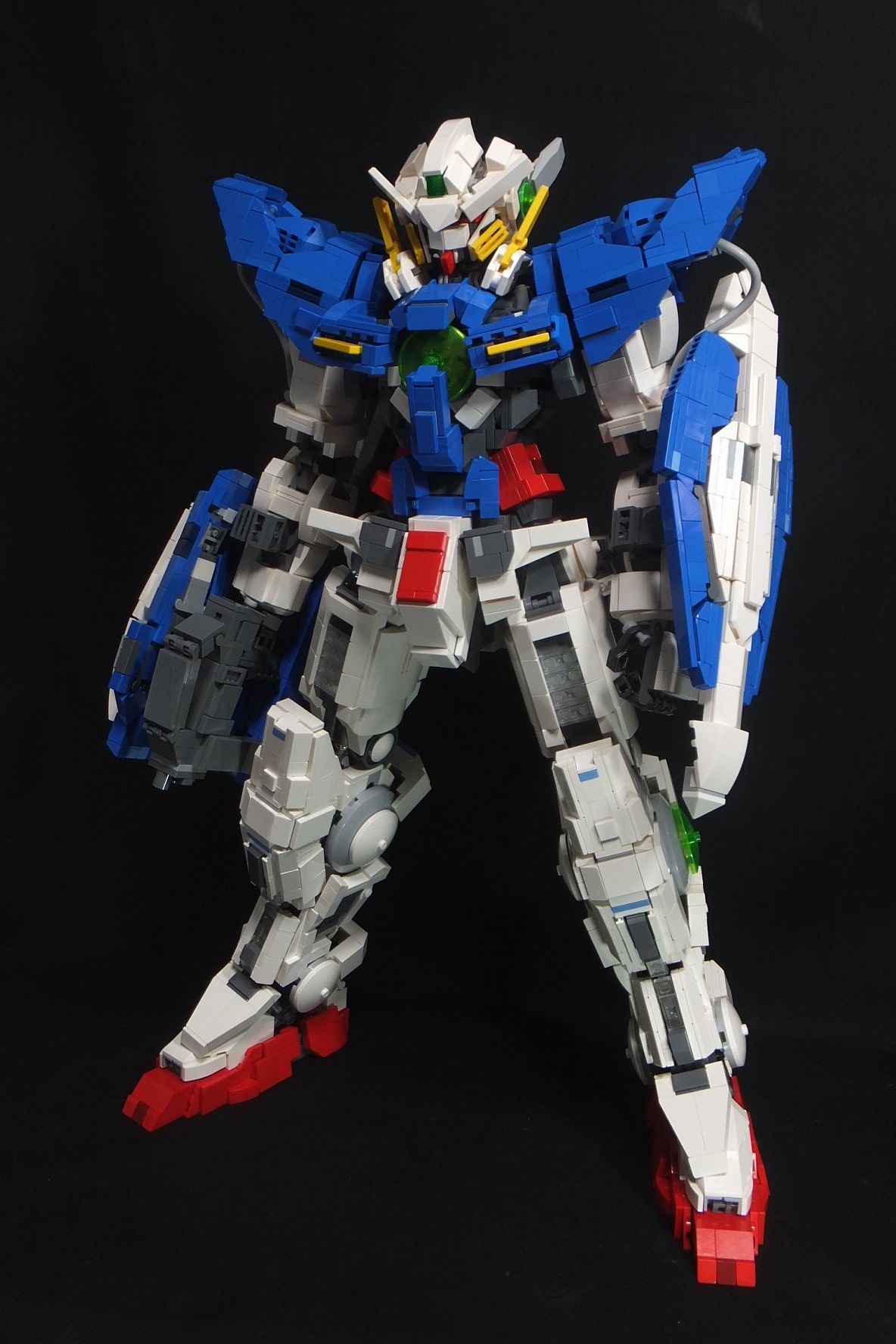 日本網友用樂高打造出《機動戰士GUNDAM 00》 Exia鋼彈 - 電腦王阿達 日本網友用樂高打造出《機動戰士GUNDAM 00》 Exia鋼彈 - 電腦王阿達