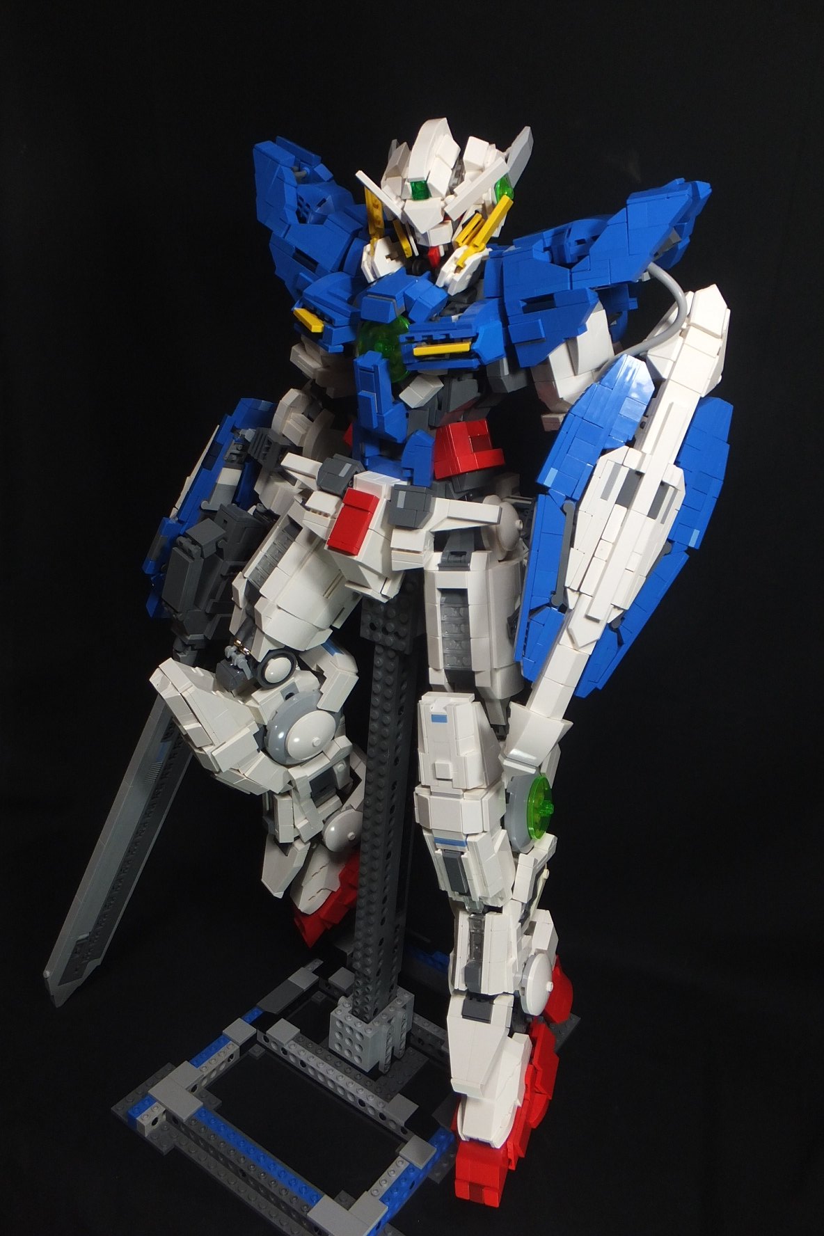 日本網友用樂高打造出《機動戰士GUNDAM 00》 Exia鋼彈 - 電腦王阿達 日本網友用樂高打造出《機動戰士GUNDAM 00》 Exia鋼彈 - 電腦王阿達