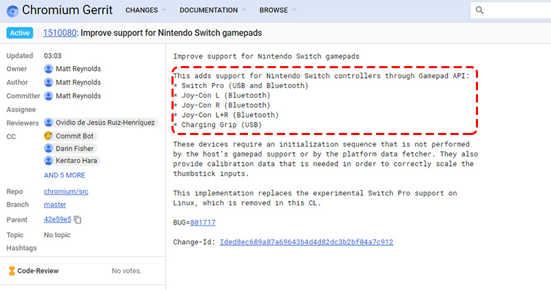 Google Chrome 瀏覽器將可支援 Nintendo Switch 手把 - 電腦王阿達 Google Chrome 瀏覽器將可支援 Nintendo Switch 手把 - 電腦王阿達