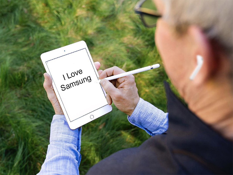 Tim Cook 分享新品使用照片,引起網友爭相改圖 - 電腦王阿達 Tim Cook 分享新品使用照片,引起網友爭相改圖 - 電腦王阿達