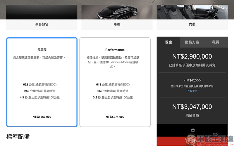 Tesla 調漲旗下車款售價 ,同時取消 Model S 標準里程版 - 電腦王阿達 Tesla 調漲旗下車款售價 ,同時取消 Model S 標準里程版 - 電腦王阿達