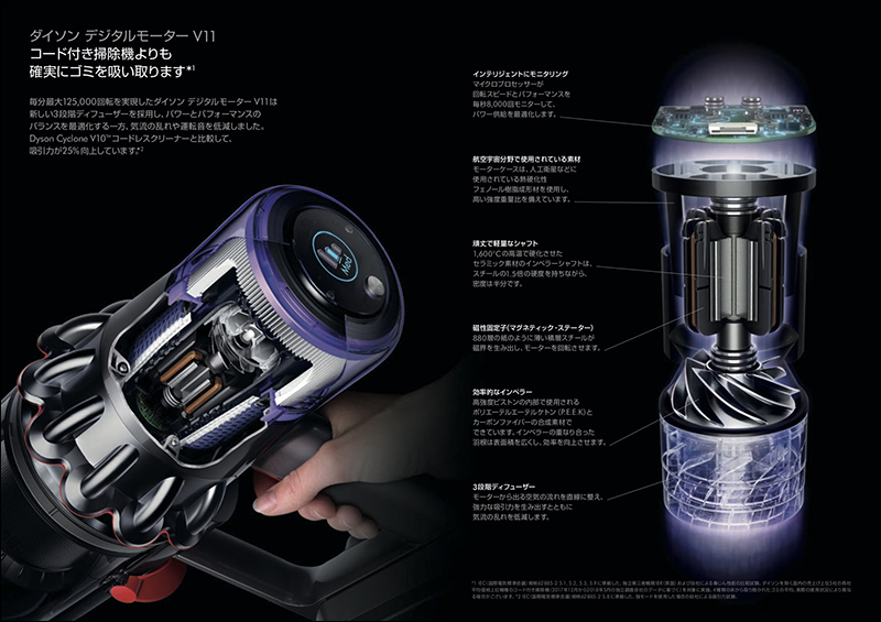 Dyson V11 無線手持吸塵器 日本搶先推出，多了顯示螢幕更聰明（台灣預計 4/11 發表） - 電腦王阿達
