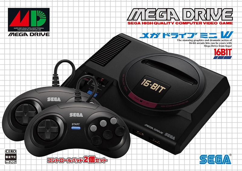 收錄 40 款經典遊戲「 Mega Drive Mini 」復刻版迷你主機將於9月19日推出 - 電腦王阿達 收錄 40 款經典遊戲「 Mega Drive Mini 」復刻版迷你主機將於9月19日推出 - 電腦王阿達