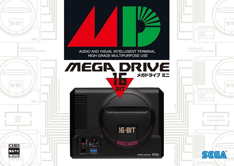 收錄 40 款經典遊戲「 Mega Drive Mini 」復刻版迷你主機將於9月19日推出 - 電腦王阿達 收錄 40 款經典遊戲「 Mega Drive Mini 」復刻版迷你主機將於9月19日推出 - 電腦王阿達
