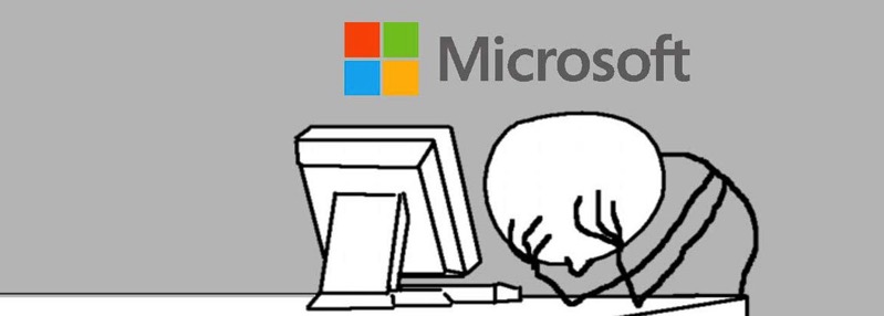 Microsoft oops
