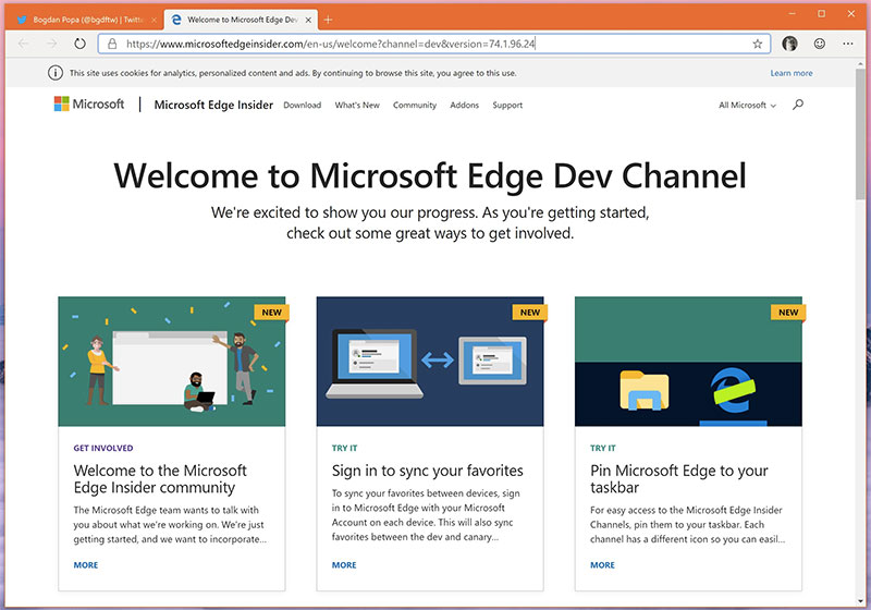 Chromium 版 Microsoft Edge 瀏覽器首款預覽版已可開放下載公測 - 電腦王阿達 Chromium 版 Microsoft Edge 瀏覽器首款預覽版已可開放下載公測 - 電腦王阿達