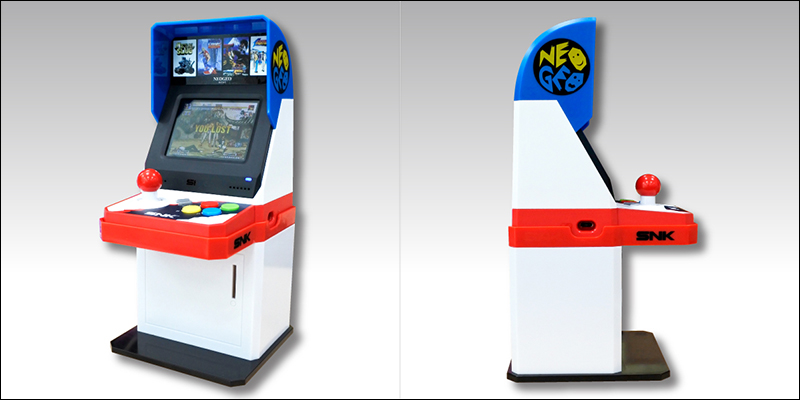 SNK 推出 NEOGEO mini 投幣配件 ，不只還原當年大型電玩街機娛樂感，還能當作存錢筒（？） - 電腦王阿達