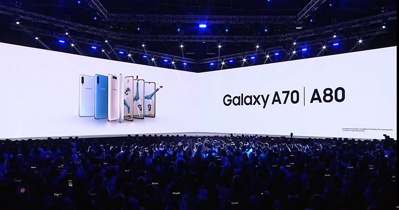 最新 Samsung Galaxy A80 / A70 正式發表，為直播時代而生 - 電腦王阿達