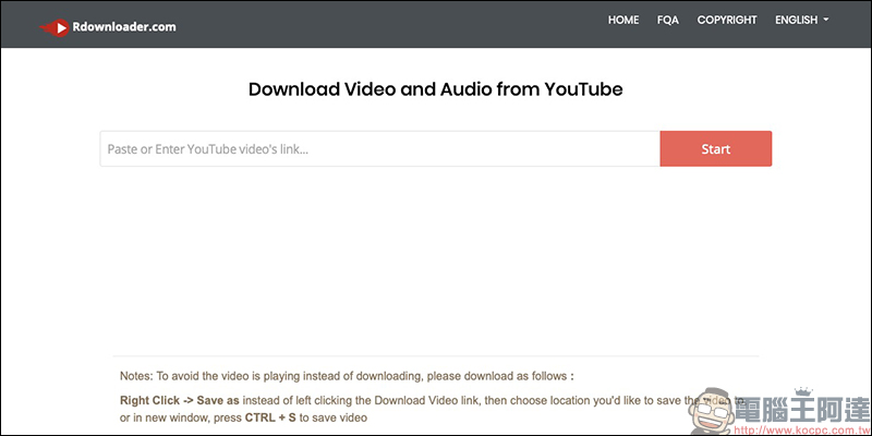 Rdownloader.com , YouTube 免費影片、音樂下載工具 - 電腦王阿達 Rdownloader.com , YouTube 免費影片、音樂下載工具 - 電腦王阿達