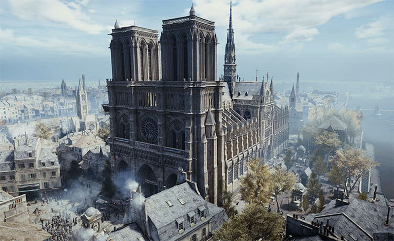Ubisoft 《 刺客教條：大革命 》限時免費下載，捐款 50 萬歐元助聖母院重建 - 電腦王阿達