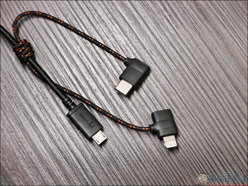 Moshi 三合一萬用充電線 開箱動手玩: Lightning+USB-C+MicroUSB 一條抵三條,三年保固超安心! - 電腦王阿達 Moshi 三合一萬用充電線 開箱動手玩: Lightning+USB-C+MicroUSB 一條抵三條,三年保固超安心! - 電腦王阿達