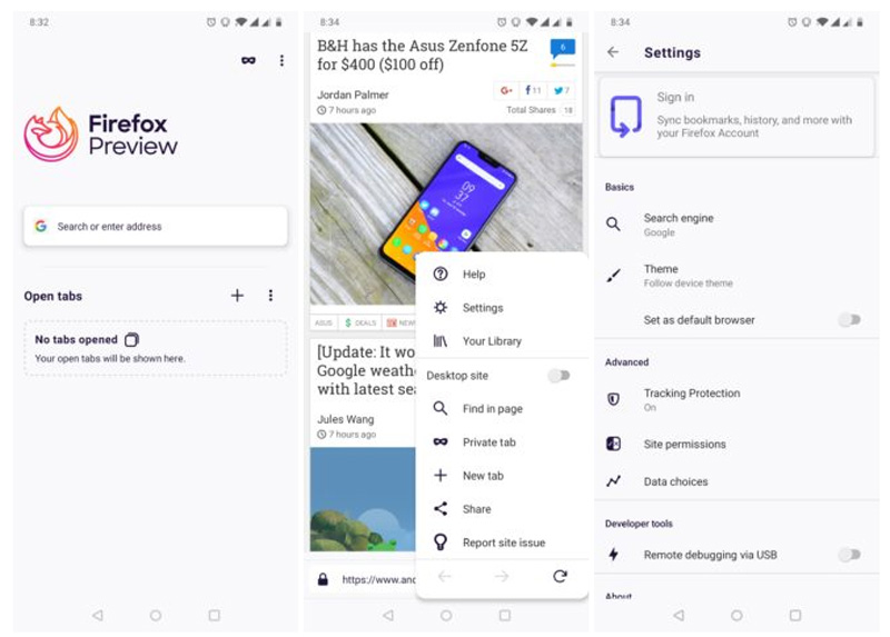 Mozilla 計畫以新的「 Fenix 」取代 Android 版 Firefox 瀏覽器 - 電腦王阿達 Mozilla 計畫以新的「 Fenix 」取代 Android 版 Firefox 瀏覽器 - 電腦王阿達