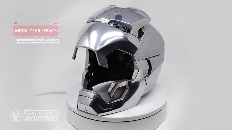 國外神人 改造鋼鐵人頭盔 ，加上視訊鏡頭完成度超高 - 電腦王阿達