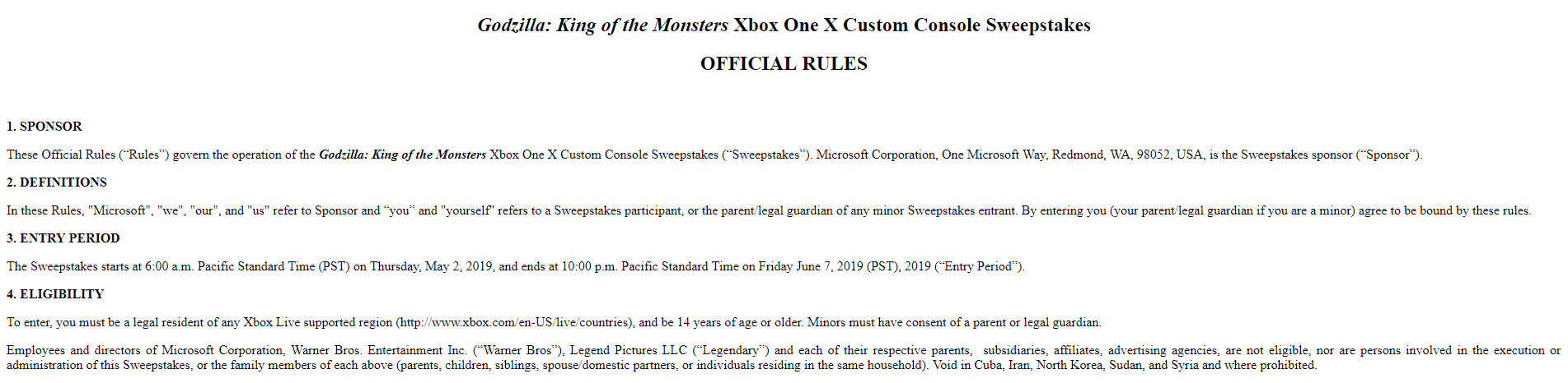 《 哥吉拉 II 怪獸之王 》造型 Xbox One X 特仕主機 限量開放抽獎 - 電腦王阿達