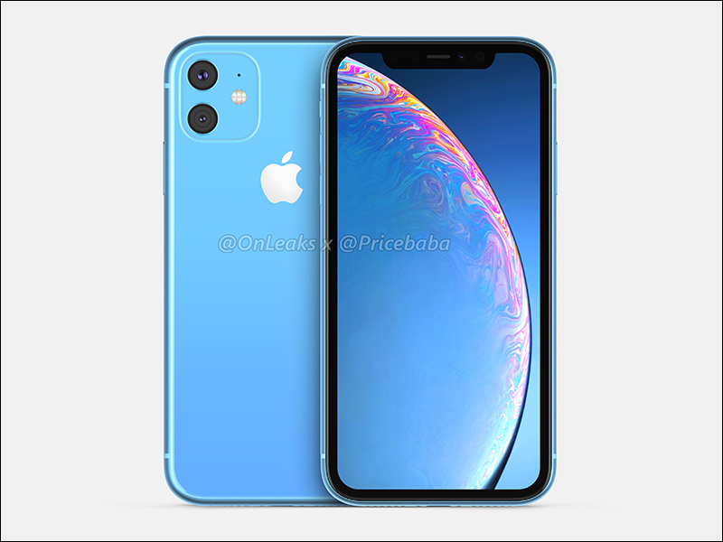 iPhone XR 2019 渲染圖曝光，維持 6.1 吋螢幕、升級雙鏡頭主相機 - 電腦王阿達