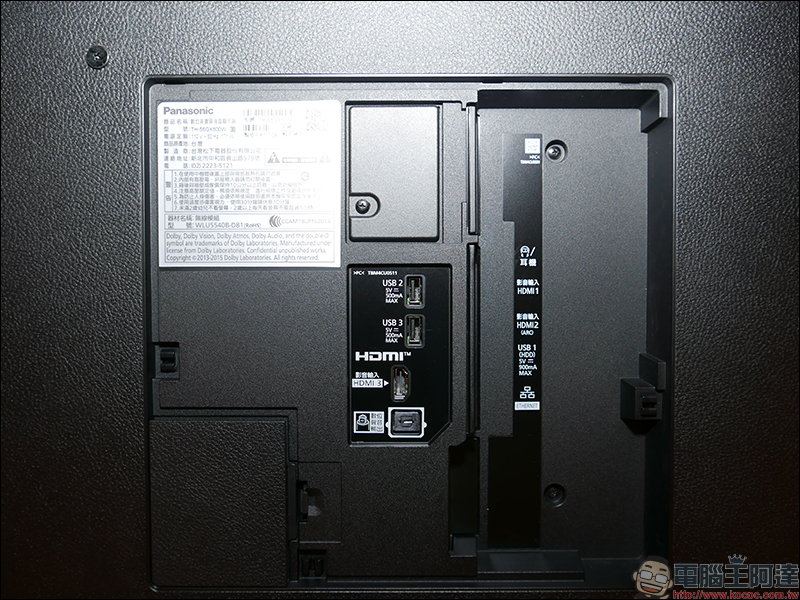 Panasonic 55GX800 4K UHD TV 開箱 、評測、動手玩，支援 Dolby Vision+Atmos 、搭載 HCX 影像晶片、獨家 6 原色技術 - 電腦王阿達