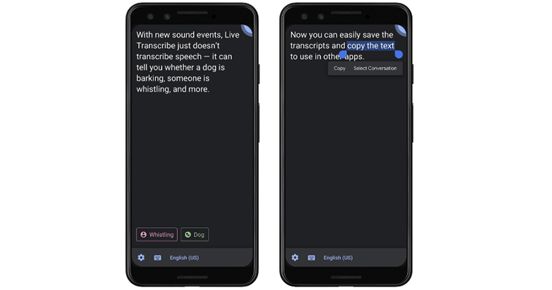 狗狗叫也能顯示! Google 即時轉錄 app 將導入聲音事件偵測,也能存下文字了 - 電腦王阿達 狗狗叫也能顯示! Google 即時轉錄 app 將導入聲音事件偵測,也能存下文字了 - 電腦王阿達