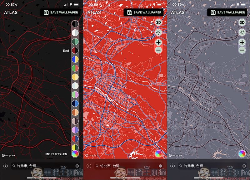 Atlas Wallpaper 地圖桌布 App ,超簡單親手打造城市地圖桌布 - 電腦王阿達 Atlas Wallpaper 地圖桌布 App ,超簡單親手打造城市地圖桌布 - 電腦王阿達