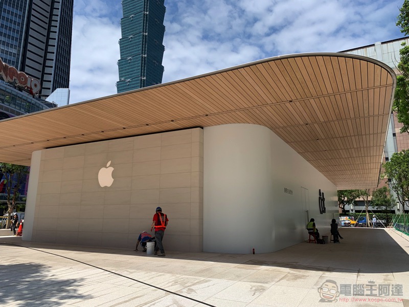 獨棟 Apple Store「台北」旗艦店 外牆已卸下面紗,開幕在即? - 電腦王阿達 獨棟 Apple Store「台北」旗艦店 外牆已卸下面紗,開幕在即? - 電腦王阿達