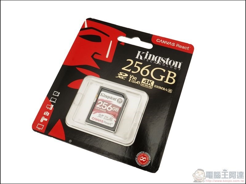 Kingston Canvas React SD 記憶卡 實測 - 2 Kingston Canvas React SD 記憶卡 實測 - 2