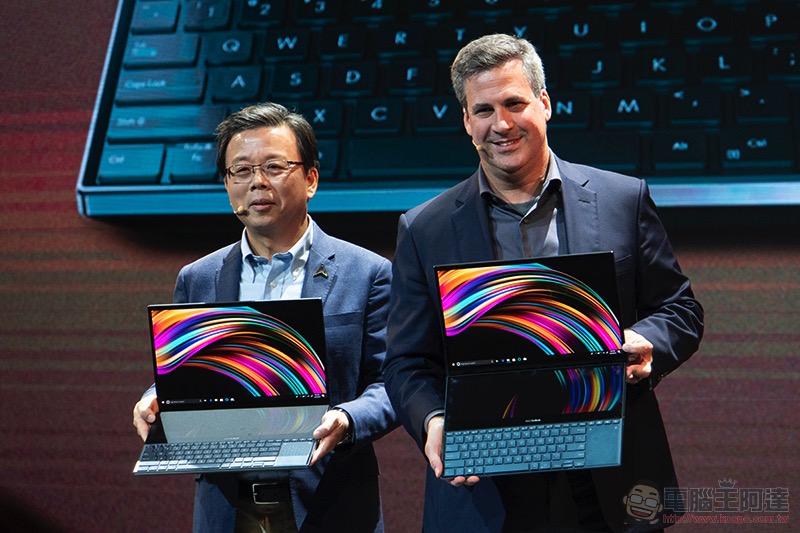 [ COMPUTEX 2019 ] ASUS Zenbook Pro Duo 與 ViveBook 大玩「雙螢幕」梗 - 電腦王阿達