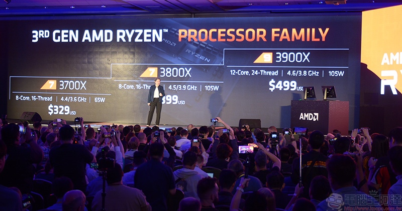 [ COMPUTEX 2019 ] AMD 第三代 Ryzen 系列處理器 7/7 開賣，售價 329 美元起 - 電腦王阿達