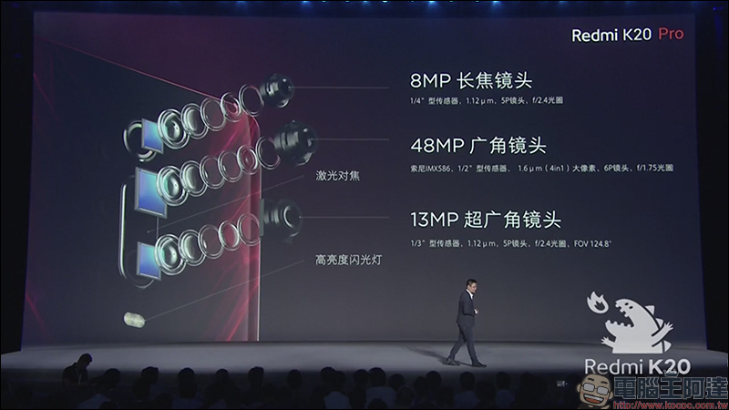 紅米 Redmi K20 系列 正式發表： Redmi K20 Pro 搭載高通 S855 處理器亮相，進攻旗艦手機市場 - 電腦王阿達