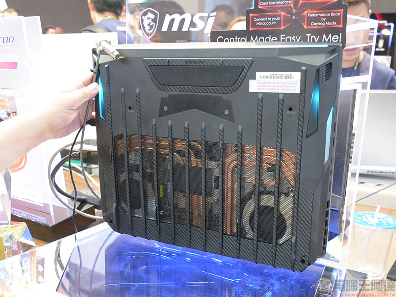 [ COMPUTEX 2019 ] 微星 msi 展出多款電競筆電，更強的散熱效能與更新率高達 240Hz 顯示器 - 電腦王阿達
