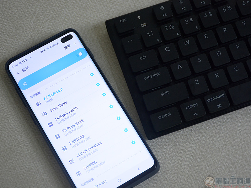 集資商品 Keychron K1 Version 2 機械式鍵盤 開箱動手玩,有線、藍牙雙模可相容四種系統 - 電腦王阿達 集資商品 Keychron K1 Version 2 機械式鍵盤 開箱動手玩,有線、藍牙雙模可相容四種系統 - 電腦王阿達