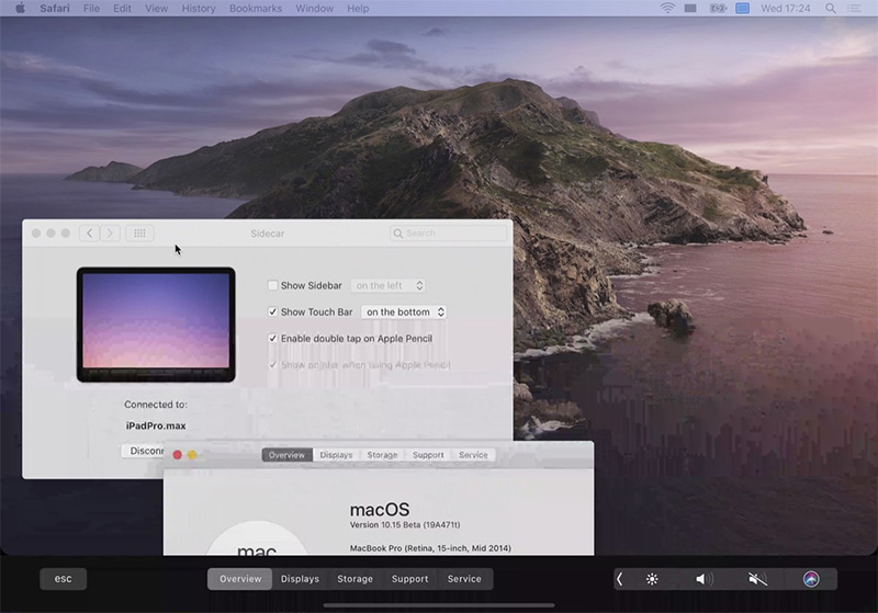macOS Catalina 的 Sidecar 功能提供一般機型 Macbook 享用虛擬 Touch bar - 電腦王阿達