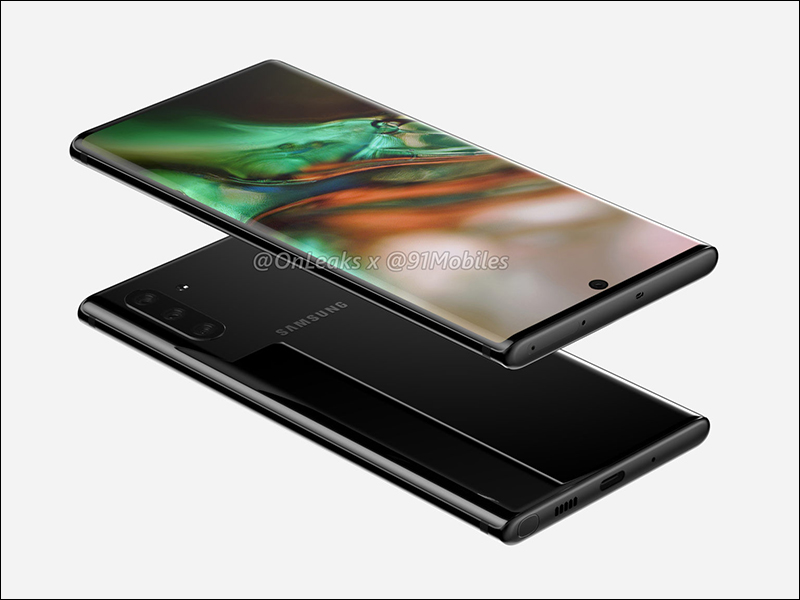 Samsung Galaxy Note 10 、 Galaxy Note 10+ 最新渲染圖曝光! - 電腦王阿達 Samsung Galaxy Note 10 、 Galaxy Note 10+ 最新渲染圖曝光! - 電腦王阿達