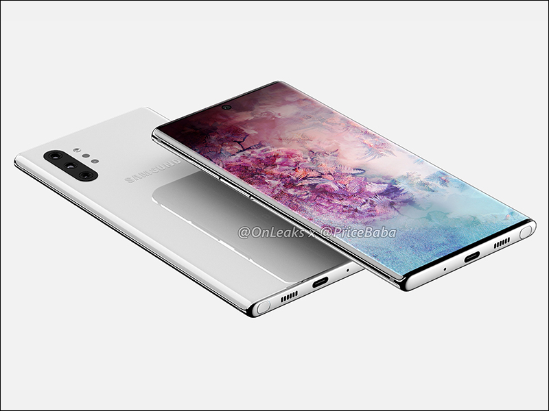 Samsung Galaxy Note 10 、 Galaxy Note 10+ 最新渲染圖曝光! - 電腦王阿達 Samsung Galaxy Note 10 、 Galaxy Note 10+ 最新渲染圖曝光! - 電腦王阿達