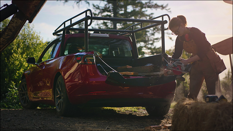 全球第一輛 Tesla 轎式貨卡 ?其實是用 Model 3 改裝而成 - 電腦王阿達 全球第一輛 Tesla 轎式貨卡 ?其實是用 Model 3 改裝而成 - 電腦王阿達