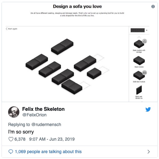 IKEA 推沙發規劃工具 ,各種惡搞瞬間襲來(笑) - 電腦王阿達 IKEA 推沙發規劃工具 ,各種惡搞瞬間襲來(笑) - 電腦王阿達