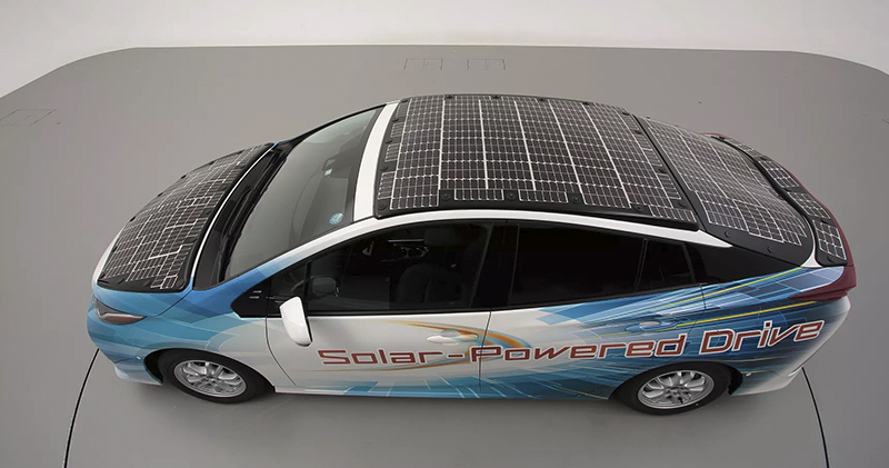 Toyota 測試新一代太陽能車頂