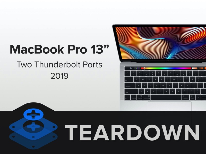2019 新款 MacBook Pro 13 拆解 ,1