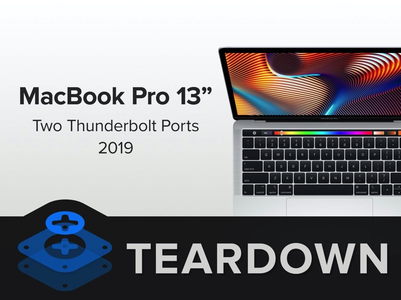 1.jpg 2019 新款 MacBook Pro 13 拆解 ,1