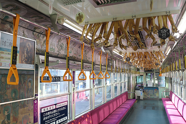 仁和寺 X 嵐電推出「 嵐電観音電車 」千手觀音車廂再現 - 電腦王阿達 仁和寺 X 嵐電推出「 嵐電観音電車 」千手觀音車廂再現 - 電腦王阿達