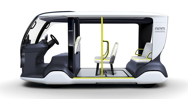 這台極具未來感的 TOYOTA 電動接駁車 ，明年東京奧運就能見到 - 電腦王阿達